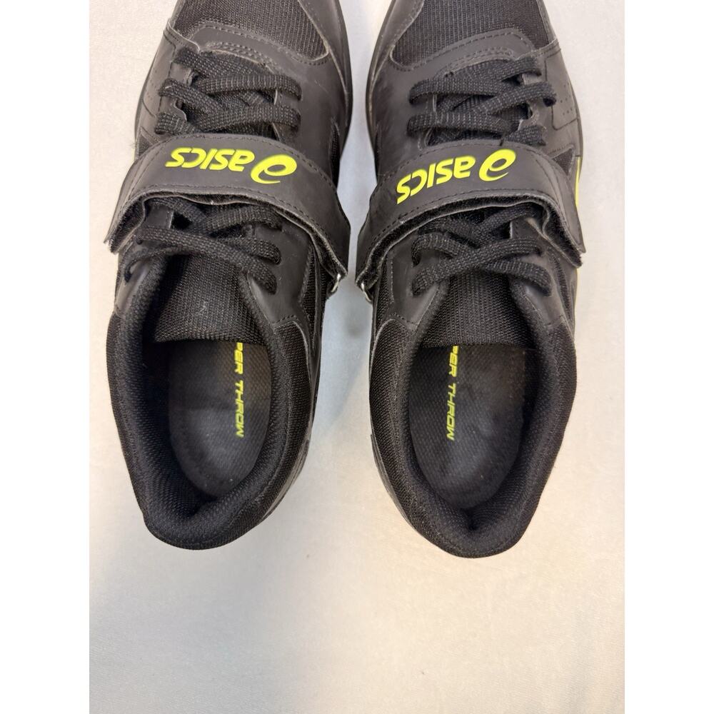 Asics Hyper Throw 3 Men’s 8.5 Track And Field Shoes Black Safety Yellow - Picture 5 of 7